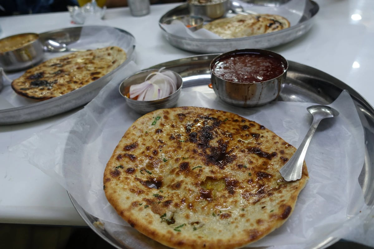 Food at Kesar Da Dhaba