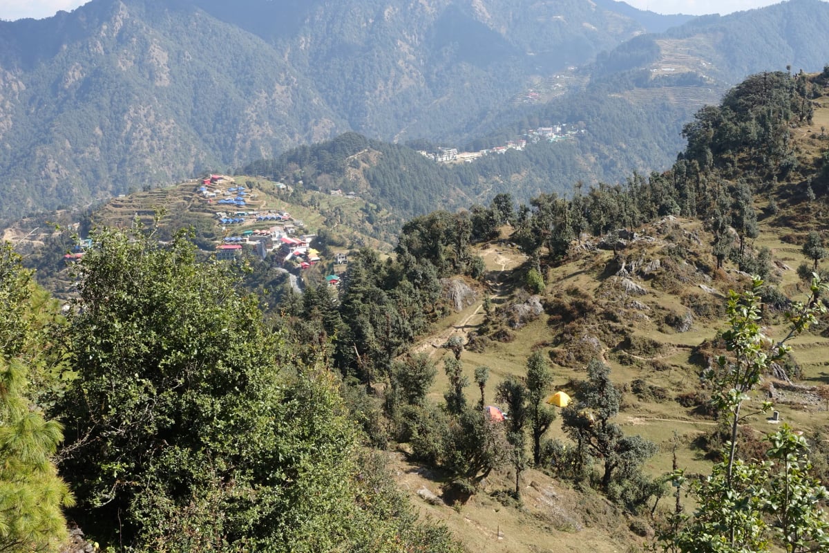 Camping with students